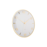Nástenné hodiny Karlsson KA6017WH, 41cm poškodený obal